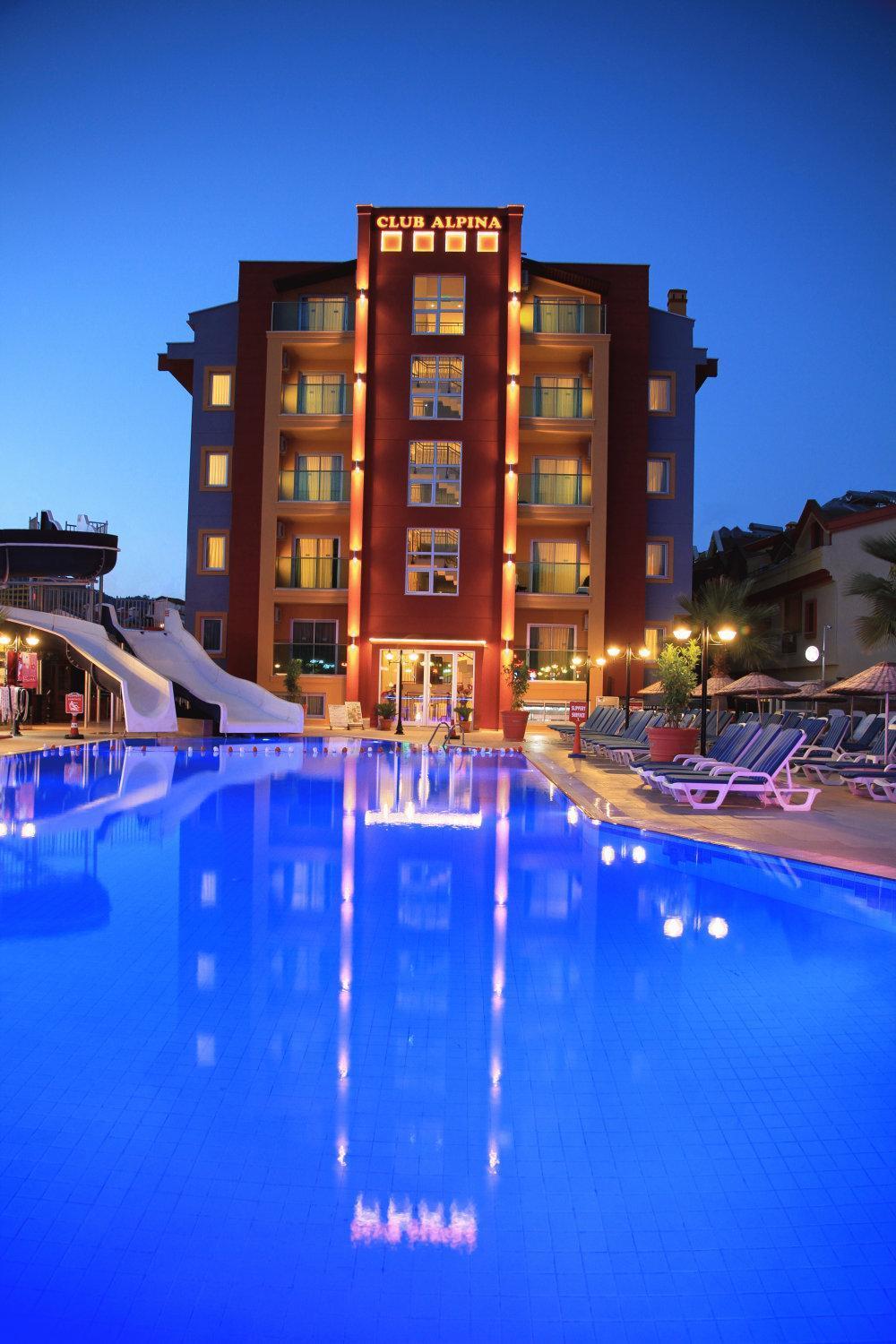 Отель Club Alpina Мармарис Экстерьер фото